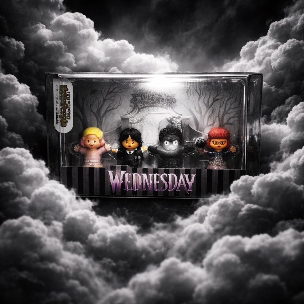 The Little People Collector Wednesday Netflix Set  Nevermore Academy